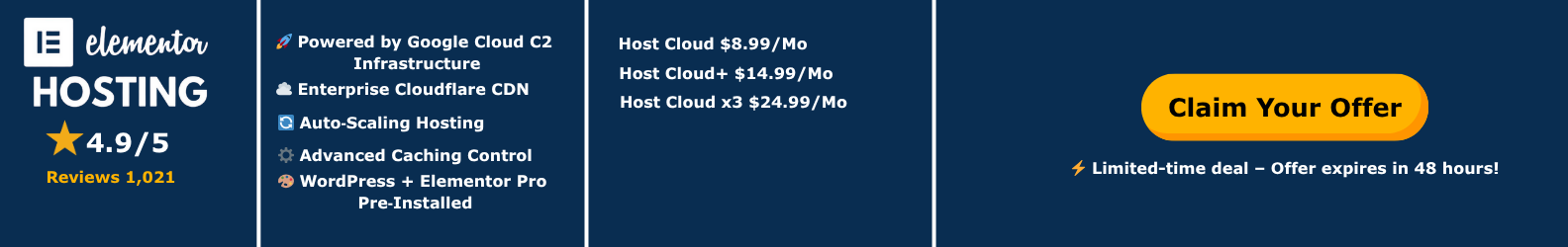 elementor Tested Web Hosting Review