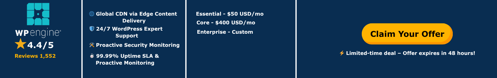 WP Engine Tested Web Hosting Review